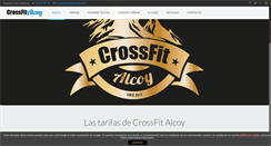 Desktop Screenshot of crossfitalcoy.com